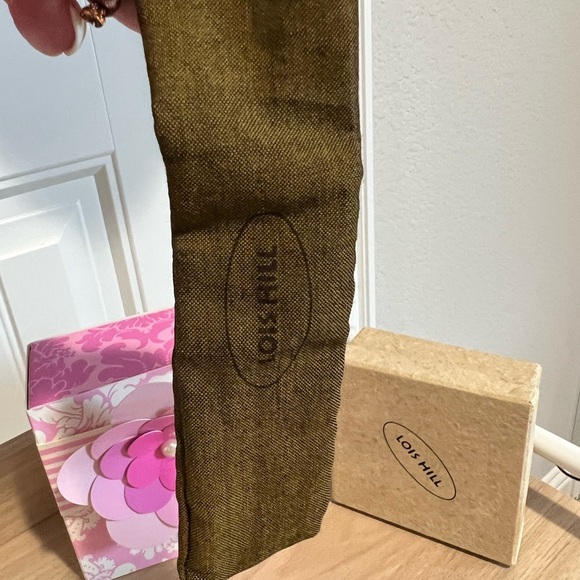 Lois Hill Sterling Silver (925) Circle Link Bracelet with Box and Dust Cover - Picture 9 of 10